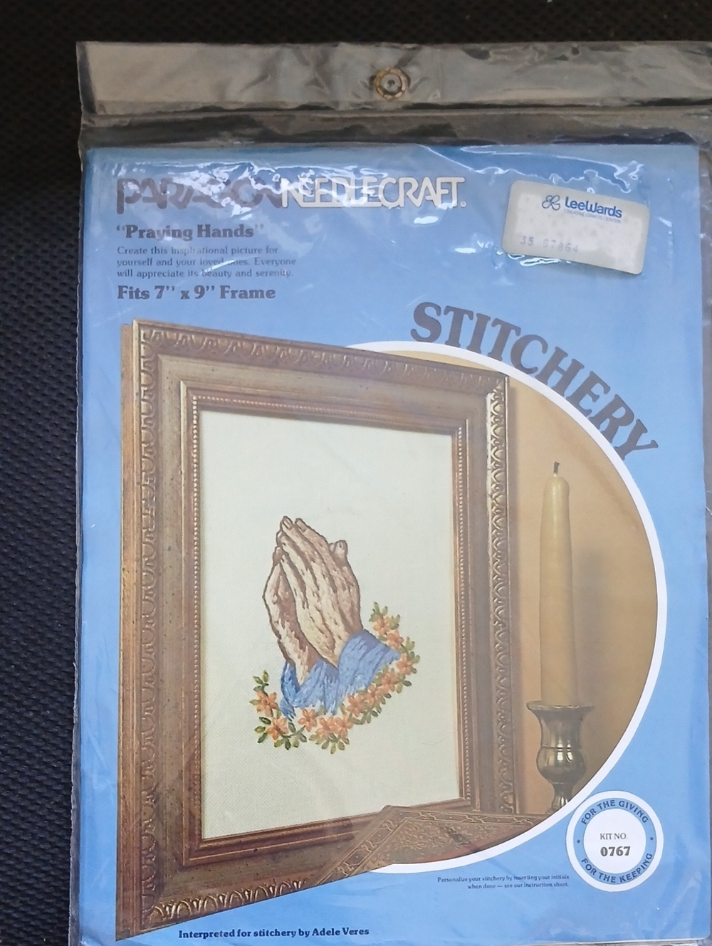 Paragon Praying Hands Needlecraft Crewel Kit 0767